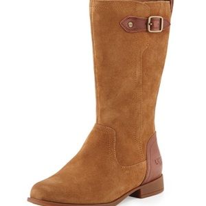 UGG Morgan Suede Riding Boot Chestnut 👢